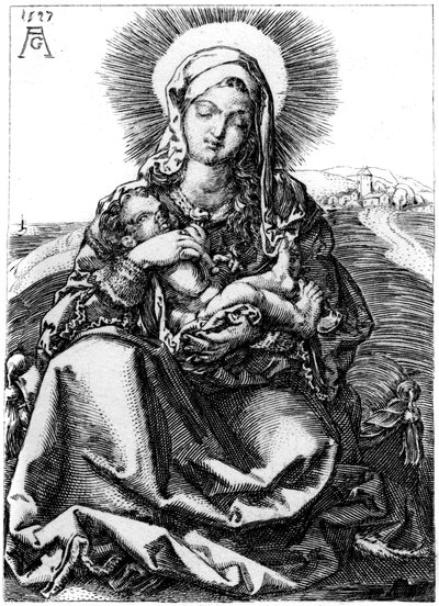 Dziewica, 1527 1849. autorstwa Heinrich Aldegrever