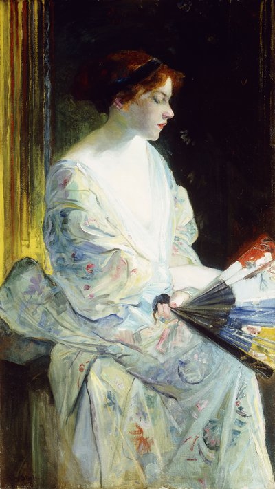 Egzotyczna dama, 1911 autorstwa Heinrich Augustus Schwabe