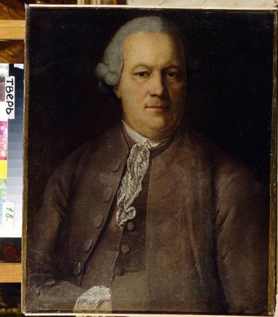 Portret A. von Berg par Buchholz, Heinrich (1735-1780) autorstwa Heinrich Buchholtz