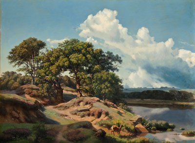 Duński: duński krajobraz. Duński krajobraz. autorstwa Heinrich Buntzen
