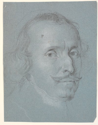 Głowa portretu męskiego autorstwa Heinrich Dittmers