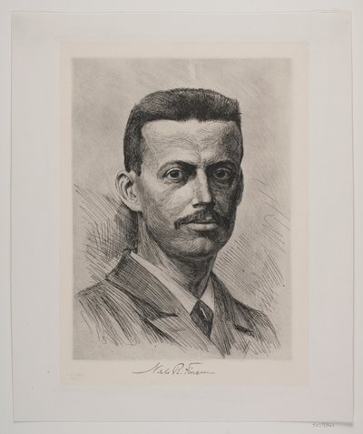 Niels R. Finsen autorstwa Heinrich Dohm