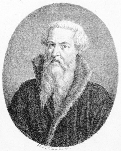 Przedstawiona osoba:  Leonhard Paminger autorstwa Heinrich Eduard Winter