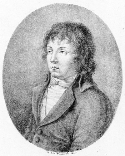 Przedstawiona osoba:  Luigi Marchesi autorstwa Heinrich Eduard Winter