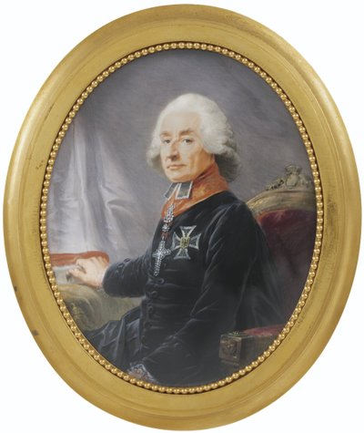 Portret Friedricha Karla Josepha Reichsfreiherra von Erthal 1719-1802, 1789 autorstwa Heinrich Friedrich Füger