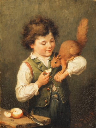 Wiewiórka autorstwa Heinrich Hirt