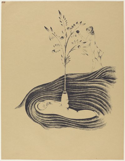 Przyjazne sny autorstwa Heinrich Hoerle