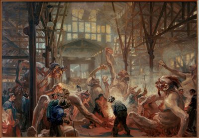 Diabły Kruppa autorstwa Heinrich Kley