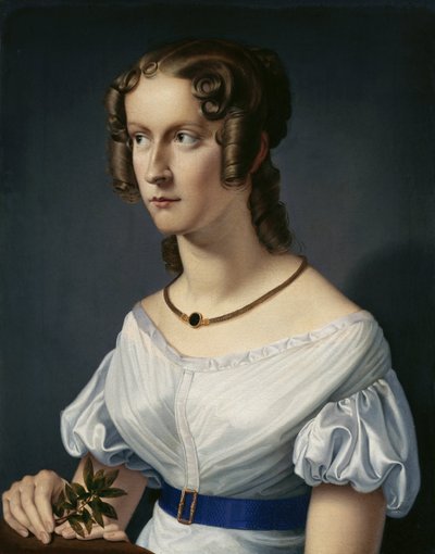 portret dziewczyny autorstwa Heinrich Maria von Hess