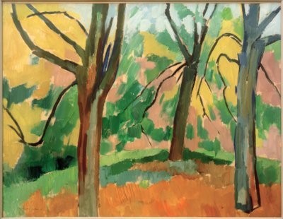 Parkland autorstwa Heinrich Nauen