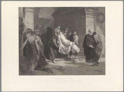 Męczennicy chrześcijańscy zostali porwani Christliche Maertyrer autorstwa Heinrich Nuesser