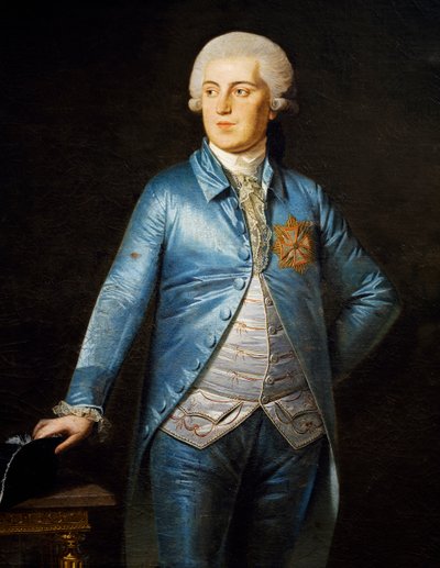 Portret Christiana VII z Danii (Kopenhaga autorstwa Heinrich Schmidt