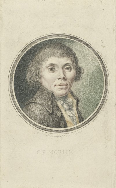 Portret Karola Philippa Moritza 1756-1793 , 1795. autorstwa Heinrich Sintzenich