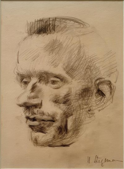 Portret Wilhelma Wernera, ok. 1926 autorstwa Heinrich Stegemann