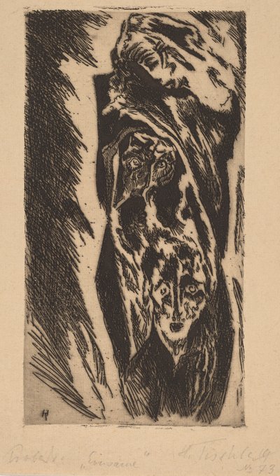 samotny autorstwa Heinrich Tischler