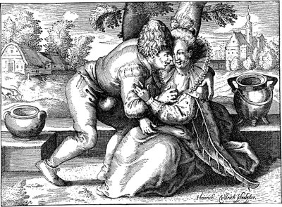 Zakochany chłop. autorstwa Heinrich Ullrich
