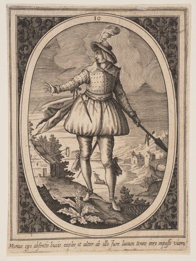 Płyta 10 z Figurki wojskowe autorstwa Heinrich Ulrich