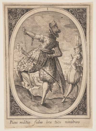 Płyta 1 z Figurki wojskowe autorstwa Heinrich Ulrich