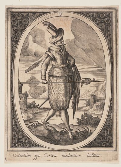 Płyta 3 z Figurki wojskowe autorstwa Heinrich Ulrich