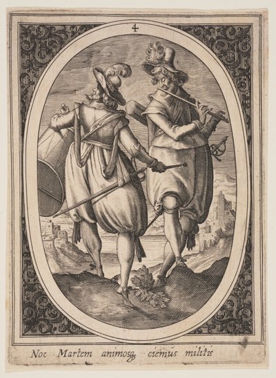 Płyta 4 z Figurki wojskowe autorstwa Heinrich Ulrich