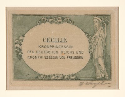 Ekslibrisy autorstwa Heinrich Vogeler