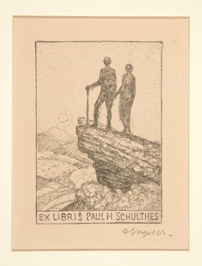 Ekslibrisy autorstwa Heinrich Vogeler