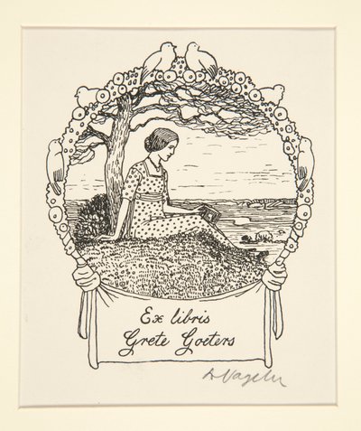 Ekslibrisy autorstwa Heinrich Vogeler
