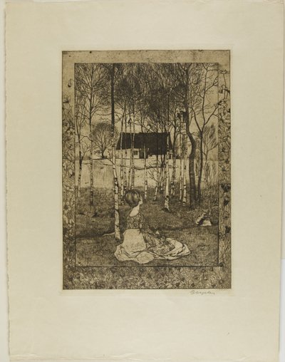 Wiosna autorstwa Heinrich Vogeler