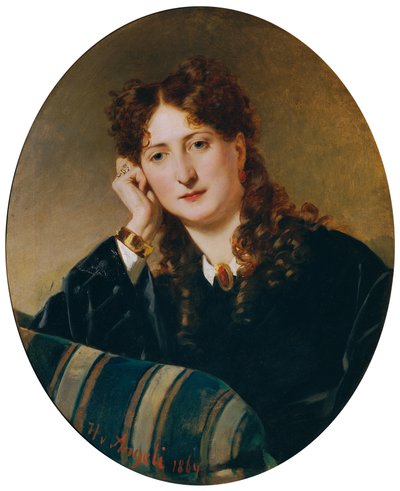 Berta Preiss autorstwa Heinrich von Angeli