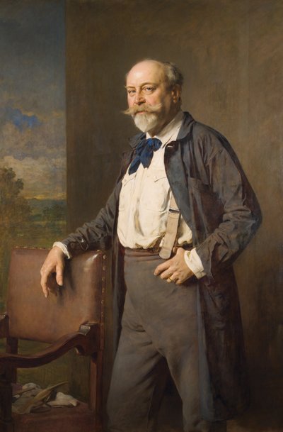 Rzeźbiarz Rudolf Weyr autorstwa Heinrich von Angeli