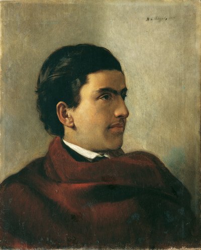 Austriacki oficer Otto Pohl autorstwa Heinrich von Angeli