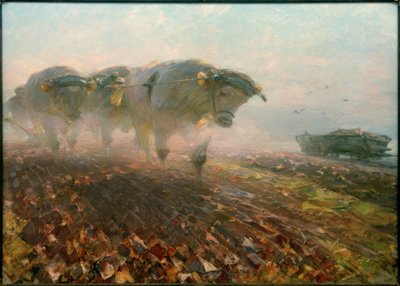 Ciężka praca autorstwa Heinrich von Zügel