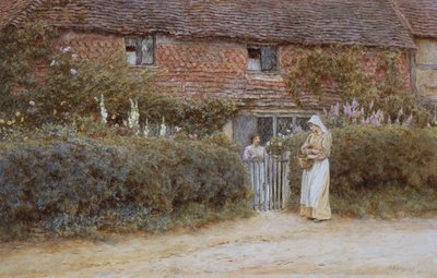 Domek w Haslemere autorstwa Helen Allingham