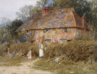 Stara Chata Surrey autorstwa Helen Allingham