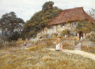 W Stedham w pobliżu Midhurst autorstwa Helen Allingham