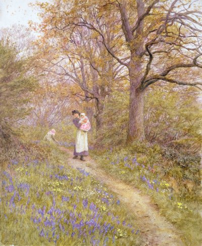 Dzwonki autorstwa Helen Allingham