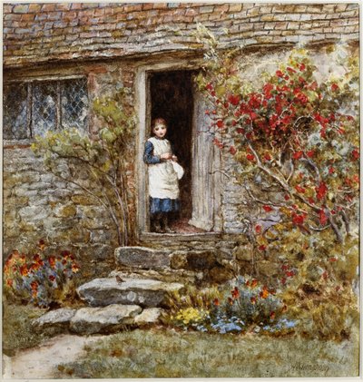 Corcorus Japonica autorstwa Helen Allingham