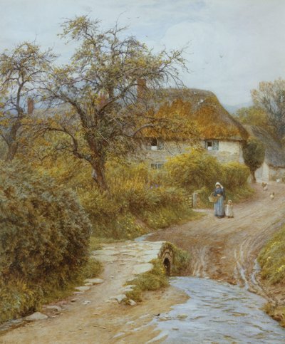Hill Farm, Symondsbury, Dorset autorstwa Helen Allingham