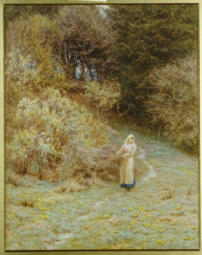 W Lesie Pierwiosnkowym autorstwa Helen Allingham