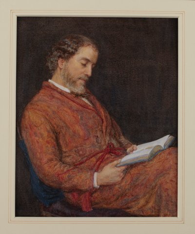 Portret Williama Allinghama autorstwa Helen Allingham