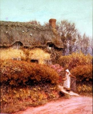 Brama Chaty autorstwa Helen Allingham