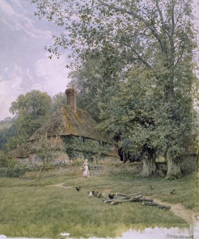 Farma Valewood, 1891 autorstwa Helen Allingham