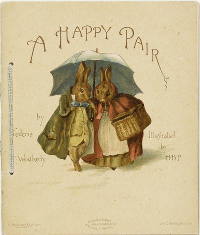 Ilustracja do szczęśliwej pary autorstwa Fredericka Weatherly