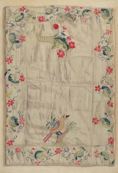 Haft Crewel, c. 1937. autorstwa Helen E. Gilman