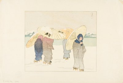 Śnieżny dzień autorstwa Helen Hyde