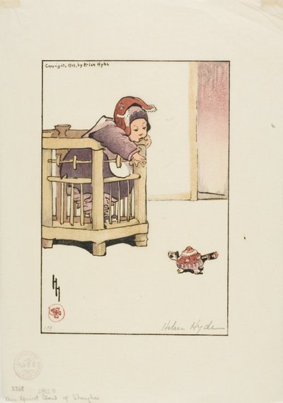 panna morelowa-chmura autorstwa Helen Hyde