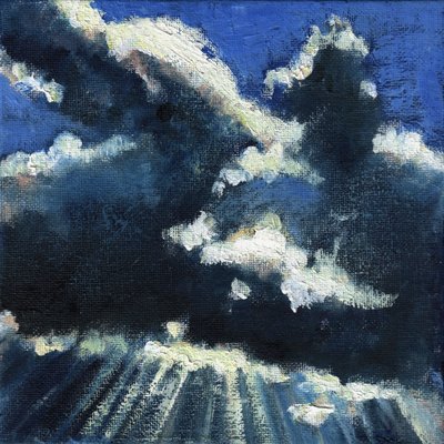 Chmura miniatura III, 2016, autorstwa Helen White