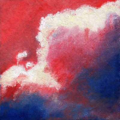 Chmura miniatura IV, 2016, autorstwa Helen White