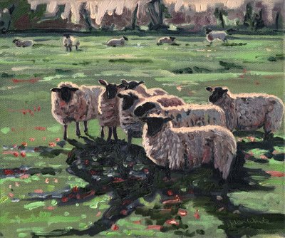 Ciekawe Stado I, 2009, autorstwa Helen White
