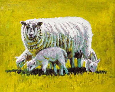 Razem, 2009 (olej na płótnie) autorstwa Helen White